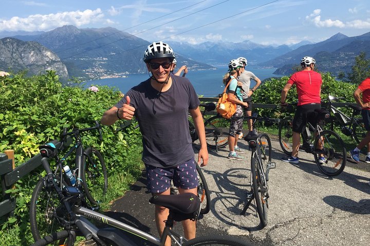 Family cycling shop lake como