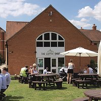 Sun drenched outdoor seating area where we hold barbecues in the summer months