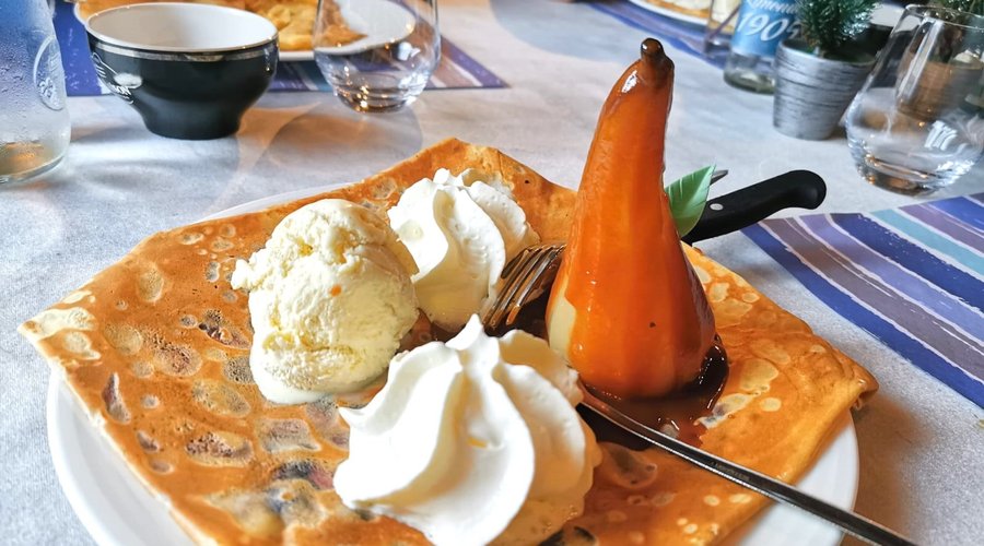 Crêperie La Laita , crêpe sucrée The Big