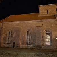 at night