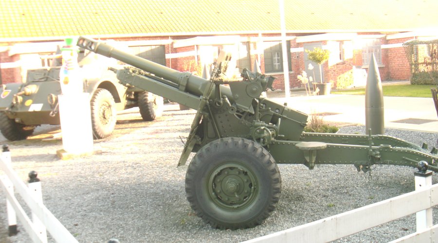 Het standaard Engels artillerie geschut ten tijde van de Tweede Wereldoorlog