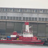 Fireboat, San Francisco Bay, San Francisco, Ca