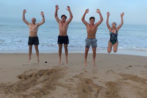 Pool und Strand