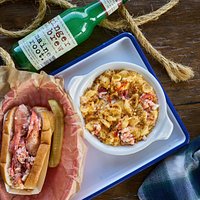 Try our Lobster Mac and Cheese Winter Combo with a Lobster Roll and a drink!
