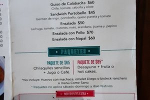 Menú