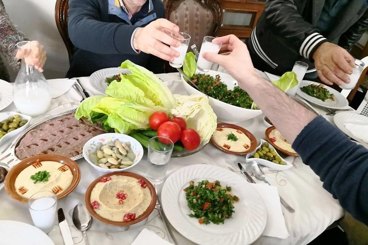 2023 Authentic Lebanese Meal With Tania S Family In Their Home In Beirut   Caption 