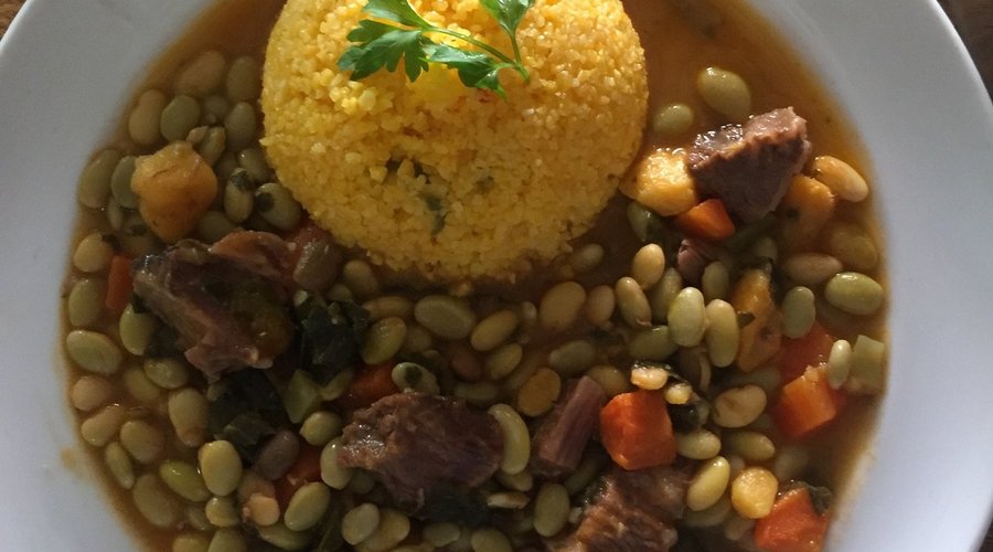 BAXINHA VERDE, a very tasty bean from FOGO ISLAND, with meat and XEREM.