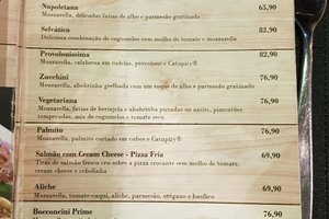 Cardápio