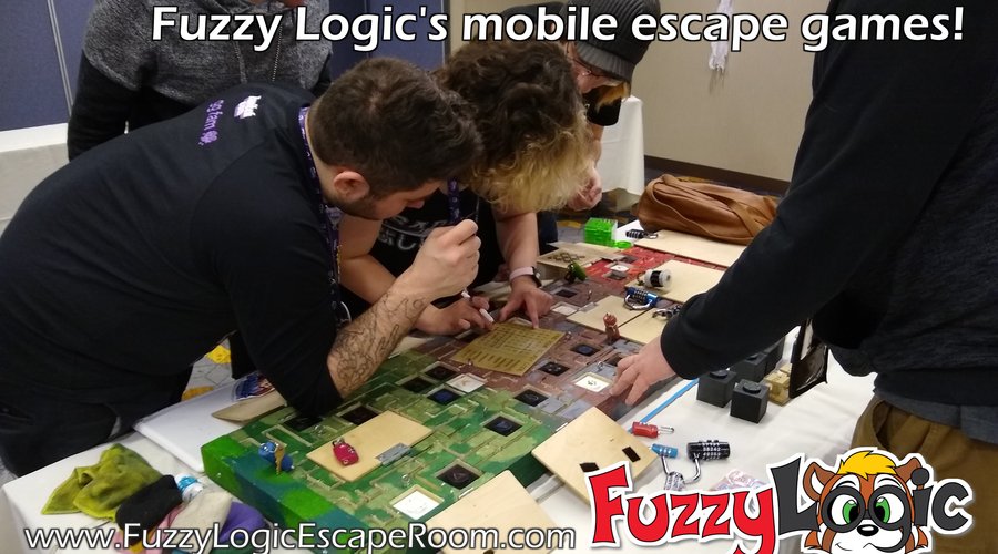 Practice teamwork with Fuzzy Logic's mobile escape games!