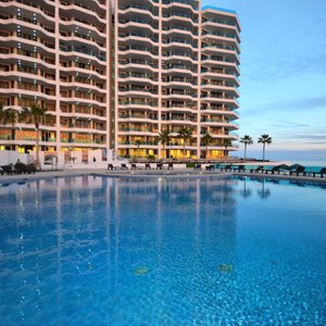  Pool Area feet away to the beach
