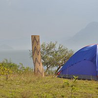 Camping facilities at 50 m from Lake Kivu