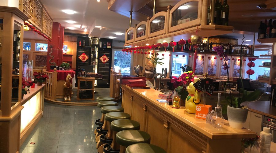 Inside of restaurant