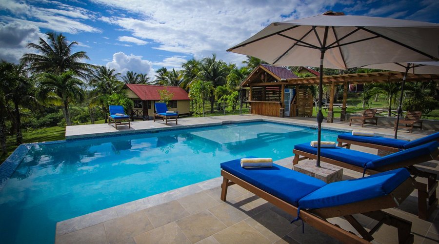 After a fun-filled adventurous day, relax by our infinity swimming pool.