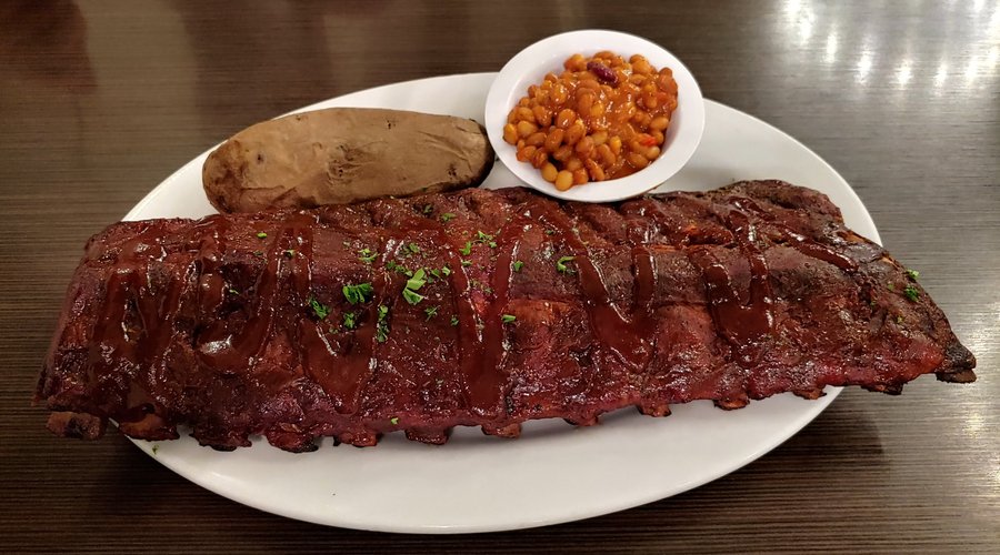 RACK OF RIBS AT EMERALD ISLAND CASINO, HENDERSON, NV