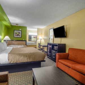 Suite with couch for a restful night sleep