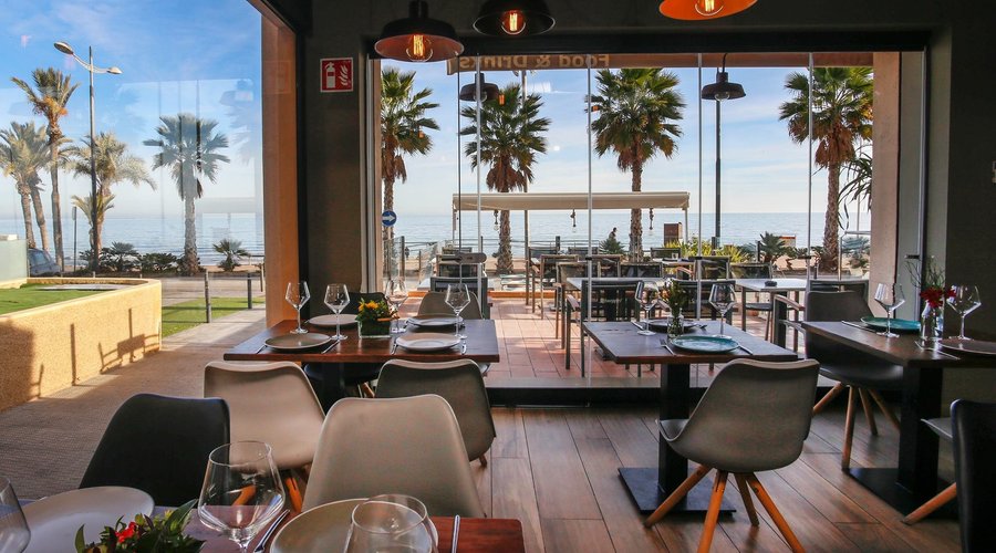 salón con vistas