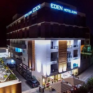 Eden Hotel & Spa in Mostar, image may contain: Hotel, City, Car, Urban