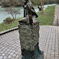 Détail de la sculpture