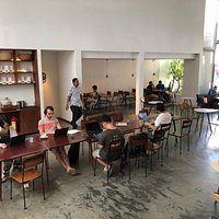 Brown Coffee - interior seating area