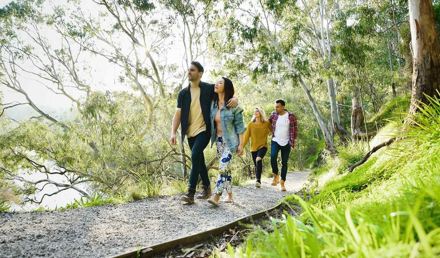 Walking, Yarra Bend Park