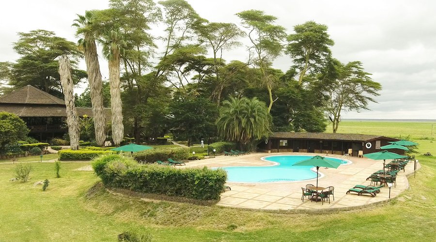 Pool area