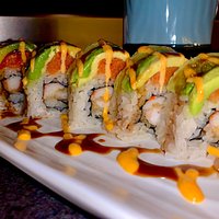 Tiger Roll at Shing Ya! Great Roll! So Good! Wow! Glad I did that!