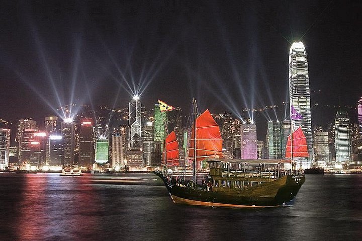 香港燈光交響曲  香港旅游專線