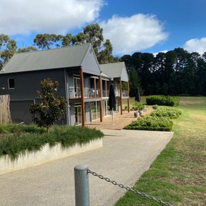 Accommodation sits above the large function room/restaurant 