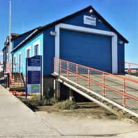 3. The Mary Stanford Lifeboat Pebble Memorial, Rye Harbour; The present-day lifeboat station