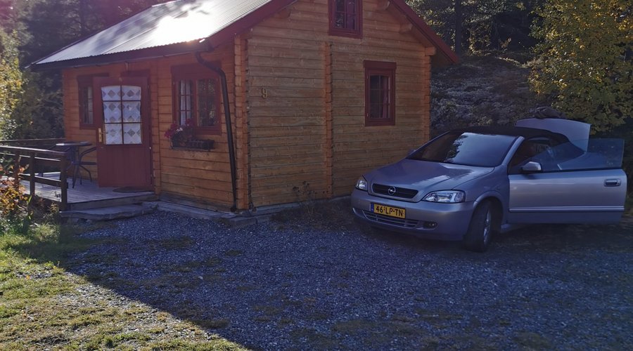 Magalaupet camping  Mooie hytte voor een goede prijs