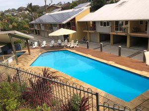 Tathra Beach House in Tathra, image may contain: Hotel, Resort, Pool, Swimming Pool