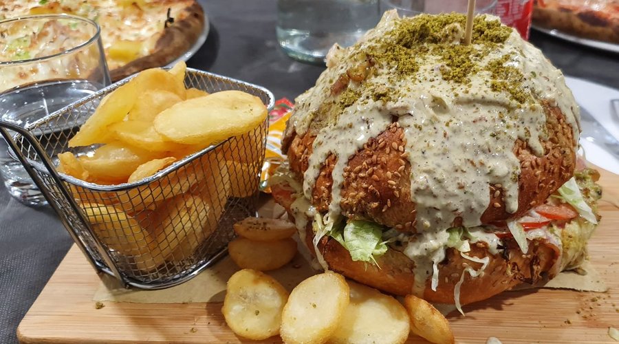 Panino 1 con crema di pistacchio