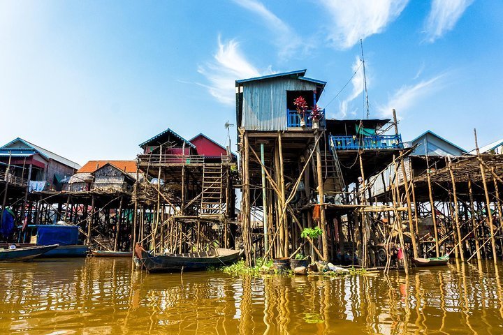 2023 Tonle Sap Lake and Kampong Phluk Private Half Day tour from Siem Reap