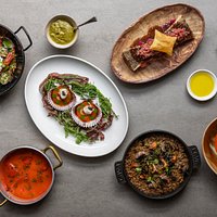 Selection of dishes