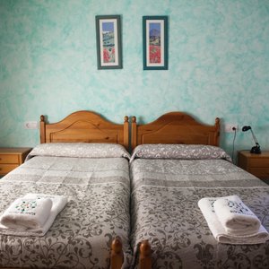Una de las habitaciones en la que se puede instalar una cama supletoria