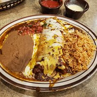 Chicken Fajita Burrito