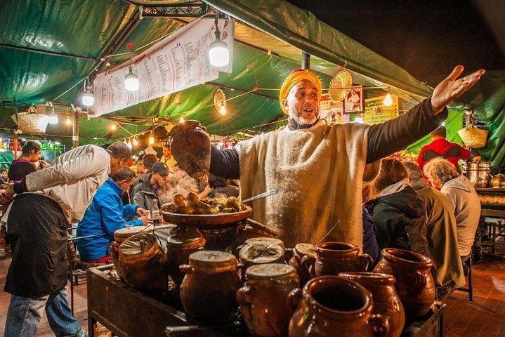 2023 Evening Street Food Tour By Walking in Marrakech