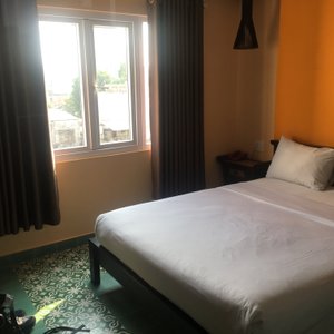 Room with a street view