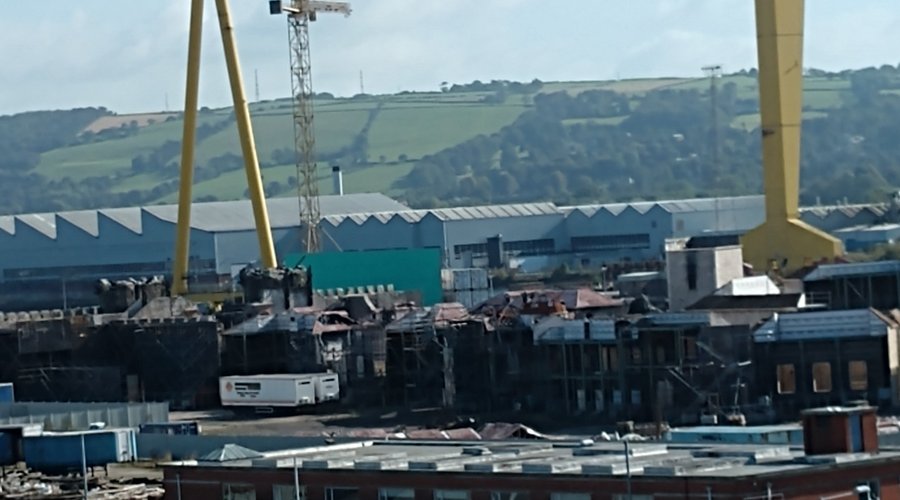 H&W Samson and Goliath cranes
