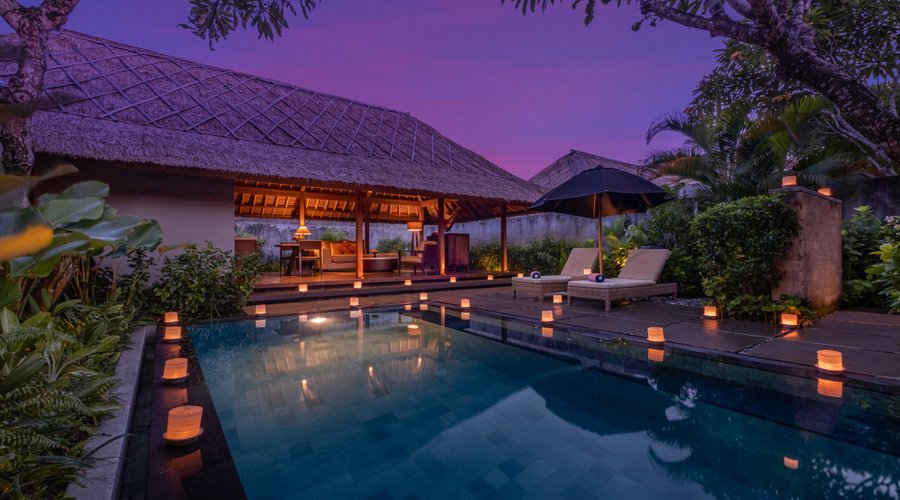 One bedroom villa with private pool
Two bedroom villa with private pool