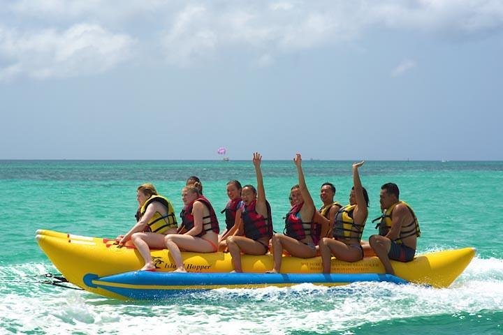 Tripadvisor | Aruba Banana Boat Fun Ride Aangeboden Door Delphi ...