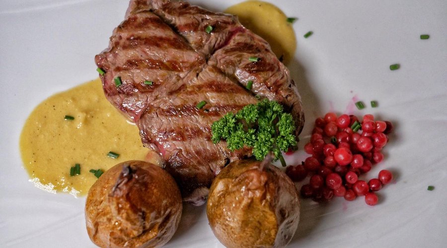 Entrecôte à la carte.