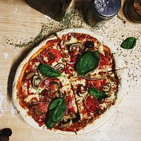 Pizza masa larga fermentación