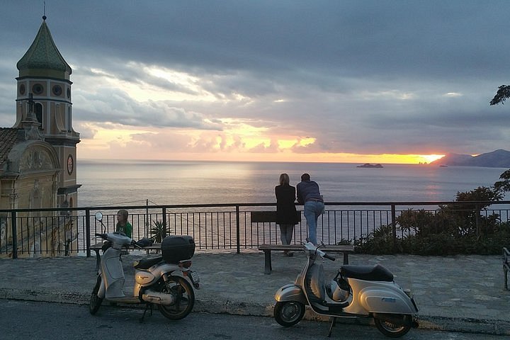  Positano Amalfi Coast Sunset Campania Sorrento Italy