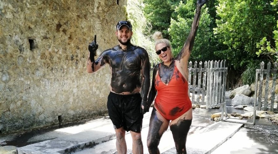St Lucia sulphur springs & mud bath, this is a once in a lifetime experience, unless if you return to St Lucia every year 😎