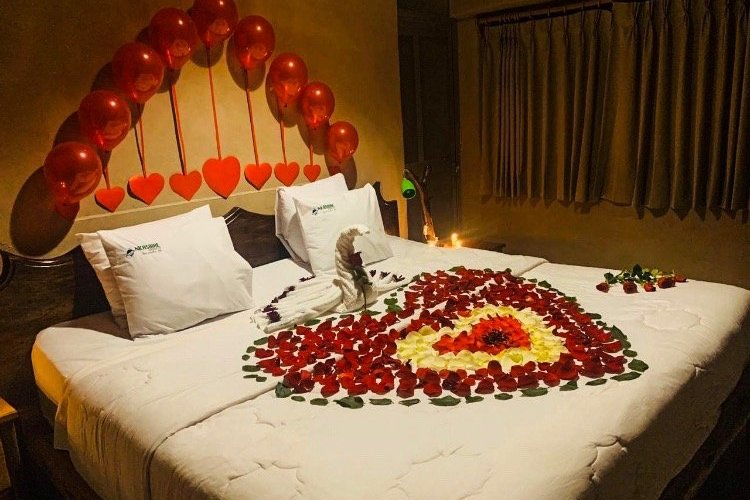 Suite room set up on level 3 for honeymoon couple.