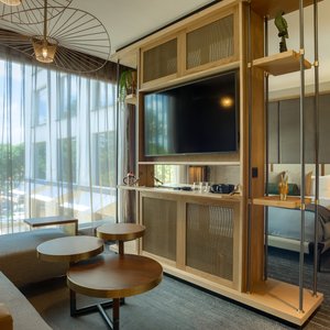 The Social House Nairobi, a Preferred Lifestyle Hotel in Nairobi, image may contain: Bed, Furniture, Interior Design, Bedroom