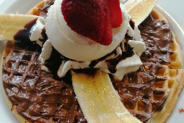 Jogos de culinária waffles com rabanadas da Sara