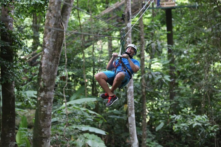 2024 Rain Forest Zip-lining Transfer (Corinth)