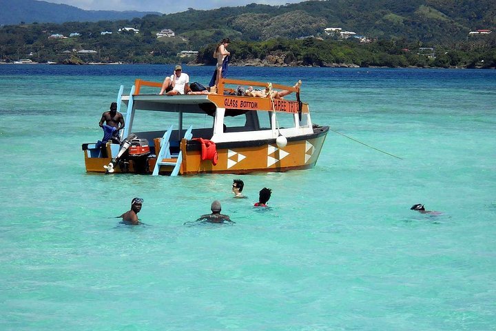 2024 Tobago Buccoo Reef Glass Bottom Boat Tour